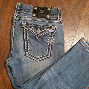 Miss me crop capri medium was size 30
